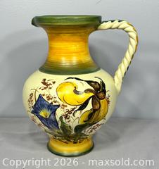 MaxSold Auction: Vintage Mid Century West German Allgäuer Keramik Vase - Signed - Newmarket (Ontario, Canada) SELLER MANAGED Reseller Online Auction - Lundys Lane