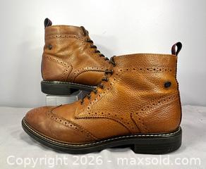 MaxSold Auction: Base London Men’s Brogue Detail Lace Up Leather Ankle Boots - Newmarket (Ontario, Canada) SELLER MANAGED Reseller Online Auction - Silken Laumann Drive
