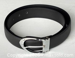 MaxSold Auction: Ferruccio Milanesi Men’s Leather Belt - Italy - Newmarket (Ontario, Canada) SELLER MANAGED Reseller Online Auction - Silken Laumann Drive
