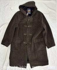 MaxSold Auction: Gloverall England Men’s Wool Lined Duffel Coat Toggle Buttons Brown 48L New With Tag - Newmarket (Ontario, Canada) SELLER MANAGED Reseller Online Auction - Silken Laumann Drive