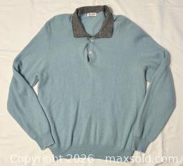 MaxSold Auction: Gran Sasso Italian Pure Cashmere Men’s Sweater - Newmarket (Ontario, Canada) SELLER MANAGED Reseller Online Auction - Silken Laumann Drive