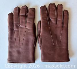 MaxSold Auction: Men’s Leather Sherpa Lined Gloves Made in England Sz L - Newmarket (Ontario, Canada) SELLER MANAGED Reseller Online Auction - Silken Laumann Drive