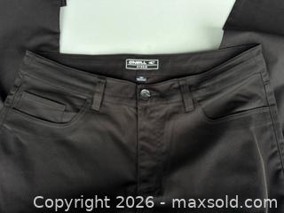 MaxSold Auction: O’Neil Hybrid Men’s Pants 34x32  - Newmarket (Ontario, Canada) SELLER MANAGED Reseller Online Auction - Silken Laumann Drive