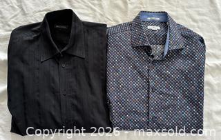 MaxSold Auction: Pair of Men’s Long Sleeve Casual Shirts Size L  - Newmarket (Ontario, Canada) SELLER MANAGED Reseller Online Auction - Silken Laumann Drive
