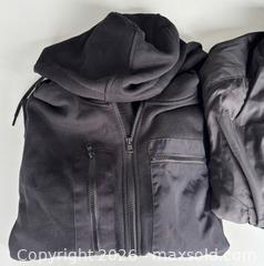 MaxSold Auction: Pair of Men’s Zip Coats Hoodie Black - Newmarket (Ontario, Canada) SELLER MANAGED Reseller Online Auction - Silken Laumann Drive