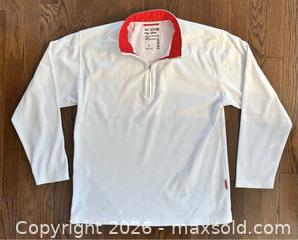 MaxSold Auction: Prada Art. SGV126 Mat. 09W Men’s Cotton 1/4 Zip Pullover Sz M   - Newmarket (Ontario, Canada) SELLER MANAGED Reseller Online Auction - Silken Laumann Drive
