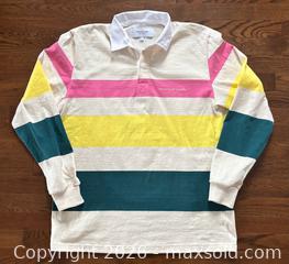 MaxSold Auction: Province of Canada Unisex Rugby Shirt - Newmarket (Ontario, Canada) SELLER MANAGED Reseller Online Auction - Silken Laumann Drive