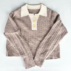 MaxSold Auction: Sandro Paris Women’s Wool Cashmere Sweater Sz 2 - Newmarket (Ontario, Canada) SELLER MANAGED Reseller Online Auction - Silken Laumann Drive