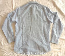 MaxSold Auction: Suitsupply Men’s Linen Cotton Made in Italy Extra Slim Fit Formal Shirt 43/17 Blue - Newmarket (Ontario, Canada) SELLER MANAGED Reseller Online Auction - Silken Laumann Drive