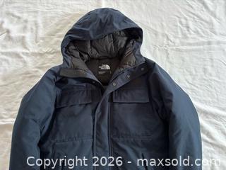 MaxSold Auction: The North Face Men’s Gotham III 550 Down Puffer Jacket Size Large Navy Blue - Newmarket (Ontario, Canada) SELLER MANAGED Reseller Online Auction - Silken Laumann Drive