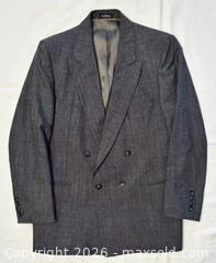 MaxSold Auction: Vintage 1980s Pierre Cardin Men’s Double Breasted Wool Blend Blazer - Newmarket (Ontario, Canada) SELLER MANAGED Reseller Online Auction - Silken Laumann Drive