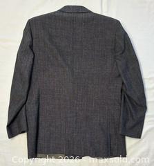 MaxSold Auction: Vintage 1980s Pierre Cardin Men’s Double Breasted Wool Blend Blazer - Newmarket (Ontario, Canada) SELLER MANAGED Reseller Online Auction - Silken Laumann Drive