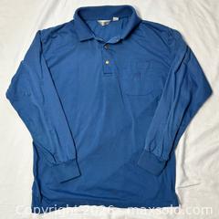 MaxSold Auction: Vintage 1980s Yves Saint Laurent Men’s Embroidered Long Sleeve Polo Shirt - Newmarket (Ontario, Canada) SELLER MANAGED Reseller Online Auction - Silken Laumann Drive