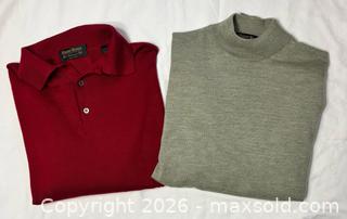 MaxSold Auction: Vintage Harry Rosen Men’s Wool Silk Cashmere Blend Pullovers - Newmarket (Ontario, Canada) SELLER MANAGED Reseller Online Auction - Silken Laumann Drive