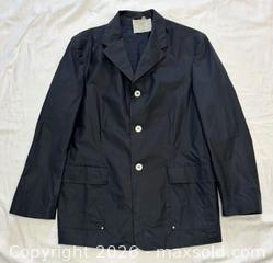 MaxSold Auction: Vintage Versace Jeans Couture Men’s Casual Jacket Coat Cotton Navy Blue 50EU Medusa - Newmarket (Ontario, Canada) SELLER MANAGED Reseller Online Auction - Silken Laumann Drive