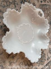 MaxSold Auction: 5pc Vintage Coloured Glass Serving Lot – Hazel Atlas & Anchor Hocking - Oshawa (Ontario, Canada) SELLER MANAGED Downsizing Online Auction - Arthur Street Arthur