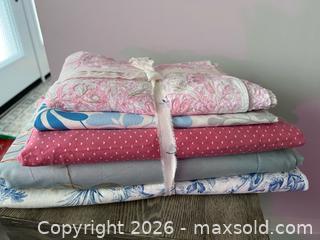 MaxSold Auction: Colour-Coordinated Fabric Bundle – Over 14 Yards Total - Oshawa (Ontario, Canada) SELLER MANAGED Downsizing Online Auction - Arthur Street Arthur