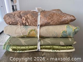 MaxSold Auction: Fabric Lot – Coordinated Greens, Florals & Textures - Oshawa (Ontario, Canada) SELLER MANAGED Downsizing Online Auction - Arthur Street Arthur
