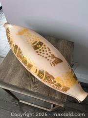 MaxSold Auction: Jean Cartier Fish Baker – Large 20” Canadian Studio Pottery Clay Fish Bake - Oshawa (Ontario, Canada) SELLER MANAGED Downsizing Online Auction - Arthur Street Arthur