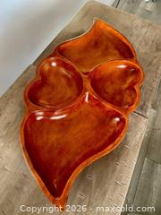 MaxSold Auction: Mid-Century Modern Mahogany Divided Serving Tray (1960s) - Oshawa (Ontario, Canada) SELLER MANAGED Downsizing Online Auction - Arthur Street Arthur