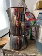MaxSold Auction: Miscellaneous Kitchen & Décor Lot – Espresso Maker, Bubba Thermal Mug, Moroccan Shade - Oshawa (Ontario, Canada) SELLER MANAGED Downsizing Online Auction - Arthur Street Arthur