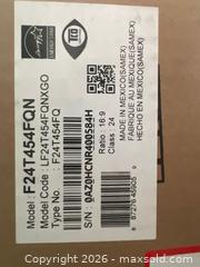 MaxSold Auction: Samsung 24” Professional Monitor – Model F24T454FQ (New in Box) - Oshawa (Ontario, Canada) SELLER MANAGED Downsizing Online Auction - Arthur Street Arthur