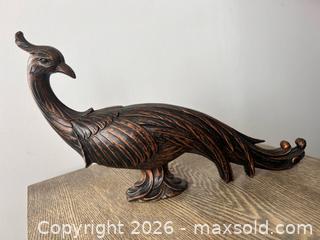 MaxSold Auction: Vintage Coppercraft Guild Peacock Sculptures – Set of Two – Taos, New Mexico - Oshawa (Ontario, Canada) SELLER MANAGED Downsizing Online Auction - Arthur Street Arthur