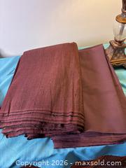 MaxSold Auction: Burgundy Fabric - Toronto (Ontario, Canada) PARTNER MANAGED Estate Sale Online Auction - Arlene Crescent
