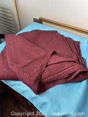 MaxSold Auction: Maroon coloured fabric - Toronto (Ontario, Canada) PARTNER MANAGED Estate Sale Online Auction - Arlene Crescent