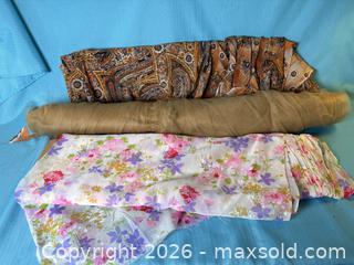 MaxSold Auction: Paisley & floral material - Toronto (Ontario, Canada) PARTNER MANAGED Estate Sale Online Auction - Arlene Crescent