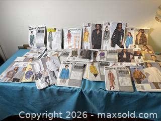 MaxSold Auction: Patterns for jackets and tops - Toronto (Ontario, Canada) PARTNER MANAGED Estate Sale Online Auction - Arlene Crescent