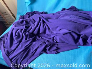 MaxSold Auction: Purple fabric lot lot - Toronto (Ontario, Canada) PARTNER MANAGED Estate Sale Online Auction - Arlene Crescent