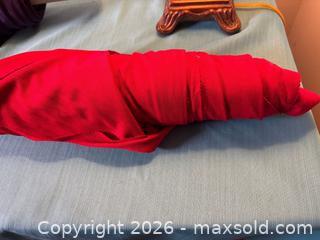 MaxSold Auction: Red and purple fabric - Toronto (Ontario, Canada) PARTNER MANAGED Estate Sale Online Auction - Arlene Crescent