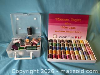 MaxSold Auction: Thread lot - Toronto (Ontario, Canada) PARTNER MANAGED Estate Sale Online Auction - Arlene Crescent