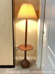 MaxSold Auction: Floor Lamp With Tabletop  - Thornton (Colorado, USA) SELLER MANAGED Moving Online Auction -  Verbena Street