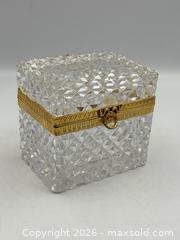 MaxSold Auction: Cut Glass and gilt Bronze French Boudoir Box - Oakville (Ontario, Canada) PARTNER MANAGED Estate Sale Online Auction - Lakeshore Road West (Shipping Available)