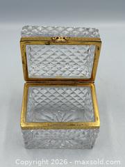 MaxSold Auction: Cut Glass and gilt Bronze French Boudoir Box - Oakville (Ontario, Canada) PARTNER MANAGED Estate Sale Online Auction - Lakeshore Road West (Shipping Available)