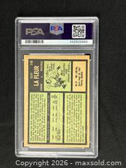 MaxSold Auction: Guy LaFleur O-Pee-Chee Rookie Card #246 (1971) – PSA 8 ( NM - MT )OC (Off-Center) - Oakville (Ontario, Canada) PARTNER MANAGED Estate Sale Online Auction - Lakeshore Road West (Shipping Available)