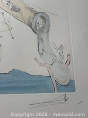 MaxSold Auction: Hand Signed Salvador Dali Artist's Proof of Engraving Titled: "Freud with a Snail's Head" 1974 - Oakville (Ontario, Canada) PARTNER MANAGED Estate Sale Online Auction - Lakeshore Road West (Shipping Available)