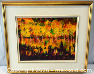 MaxSold Auction: Oil on Board Painting, by Tom Hodgson (1924-2006) - Oakville (Ontario, Canada) PARTNER MANAGED Estate Sale Online Auction - Lakeshore Road West (Shipping Available)