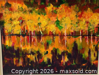 MaxSold Auction: Oil on Board Painting, by Tom Hodgson (1924-2006) - Oakville (Ontario, Canada) PARTNER MANAGED Estate Sale Online Auction - Lakeshore Road West (Shipping Available)