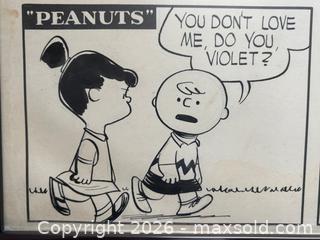 MaxSold Auction: ORIGINAL Charles Schulz Peanuts Daily Comic Strip Original Art dated 09-03-1954 (United Feature Syndicate, 1954) - Oakville (Ontario, Canada) PARTNER MANAGED Estate Sale Online Auction - Lakeshore Road West (Shipping Available)