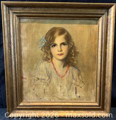 MaxSold Auction: Original Oil on Canvas Painting Portrait Signed by artist Boleslaw VON SZANKOWSKI (1873-1953)  - Oakville (Ontario, Canada) PARTNER MANAGED Estate Sale Online Auction - Lakeshore Road West (Shipping Available)