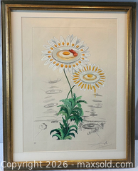 MaxSold Auction: Original Salvador Dali Etching titled "Flora Dalinae Chrysanthemum" Signed and Numbered - Oakville (Ontario, Canada) PARTNER MANAGED Estate Sale Online Auction - Lakeshore Road West (Shipping Available)