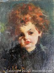 MaxSold Auction: Original, Signed, Portrait of Young Girl by Laura Muntz Lyall  (1860-1930)  - Oakville (Ontario, Canada) PARTNER MANAGED Estate Sale Online Auction - Lakeshore Road West (Shipping Available)