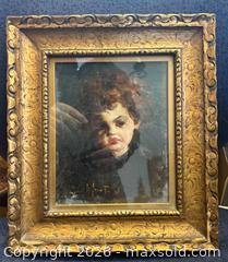 MaxSold Auction: Original, Signed, Portrait of Young Girl by Laura Muntz Lyall  (1860-1930)  - Oakville (Ontario, Canada) PARTNER MANAGED Estate Sale Online Auction - Lakeshore Road West (Shipping Available)
