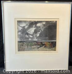 MaxSold Auction: Roy Lichtenstein Screen Print on Silver Gelatin Photographic Print, "Fish and Sky",. - Oakville (Ontario, Canada) PARTNER MANAGED Estate Sale Online Auction - Lakeshore Road West (Shipping Available)