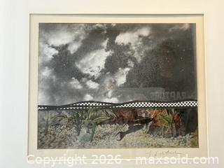 MaxSold Auction: Roy Lichtenstein Screen Print on Silver Gelatin Photographic Print, "Fish and Sky",. - Oakville (Ontario, Canada) PARTNER MANAGED Estate Sale Online Auction - Lakeshore Road West (Shipping Available)