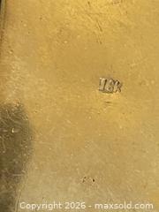 MaxSold Auction: 18k Gold Plated Brass Guadalupe Pendant - Toronto (Ontario, Canada) SELLER MANAGED Downsizing Online Auction - O'connor Drive (CONDO)