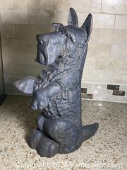 MaxSold Auction: Antique Cast Iron Scottish Terrier Sculpture / Figurine (10x15 in) - Toronto (Ontario, Canada) SELLER MANAGED Downsizing Online Auction - O'connor Drive (CONDO)